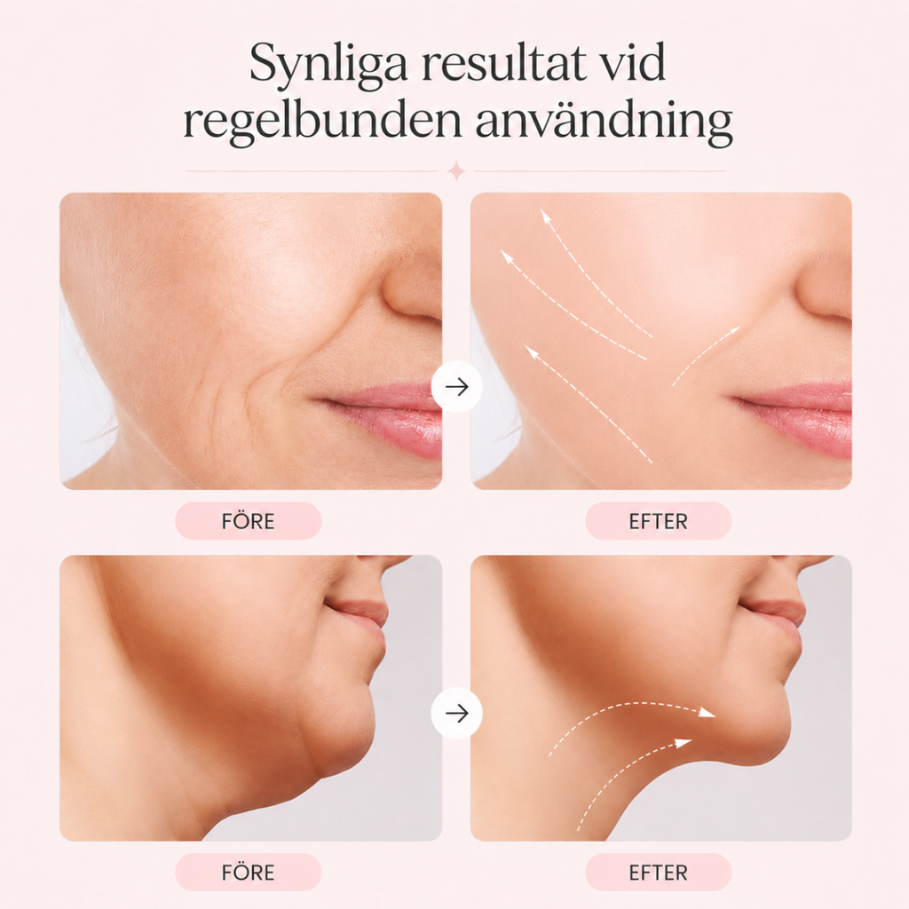 Veluni GlowLift™ - Ansiktsmassage med LED, värme & EMS